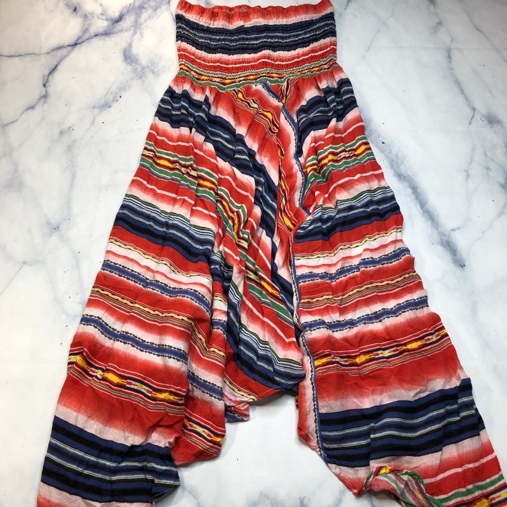 Philosophy Blue & Red Striped Handkerchief Dress - Picture 2 of 7